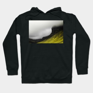 Foggy Kalfafell Mountains Hoodie